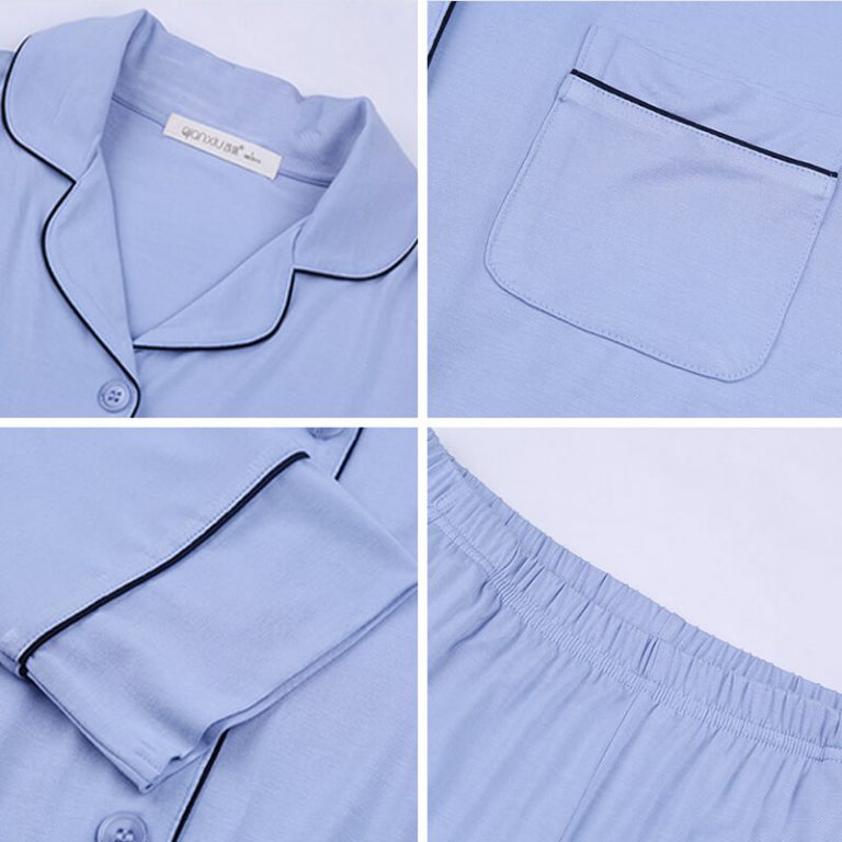 bamboo long pajamas 3