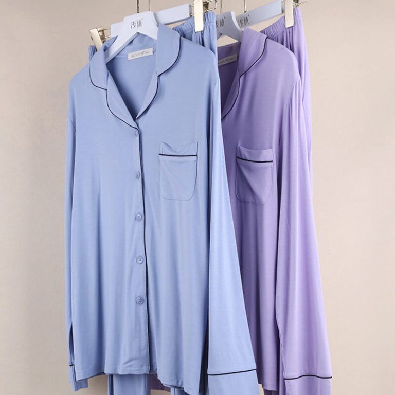 bamboo long pajamas 4