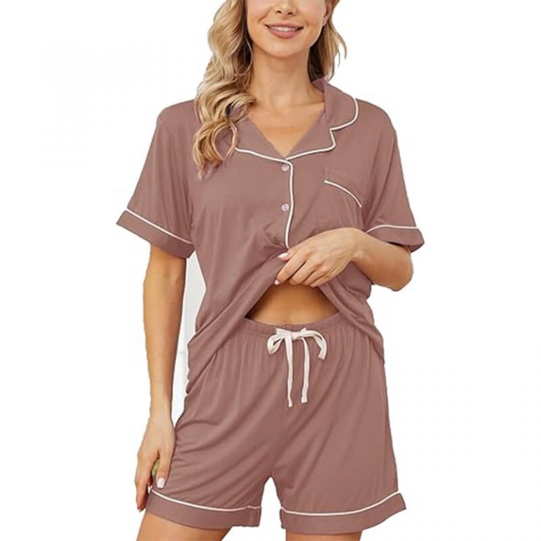 bamboo short pajamas 1
