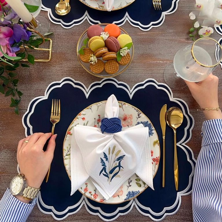 embroidered napkin 1