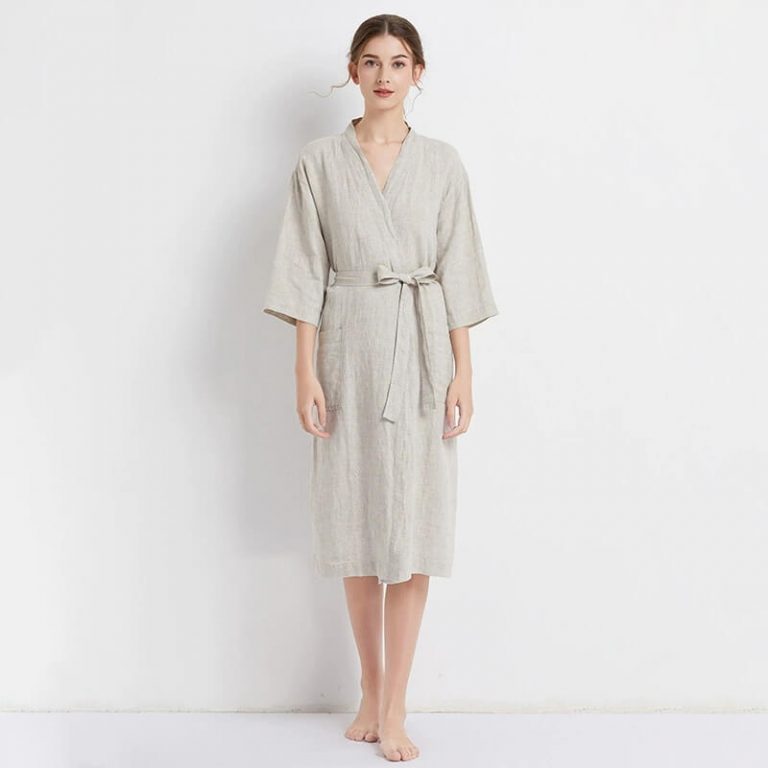linen Robe 1