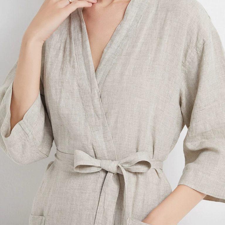 linen Robe 2