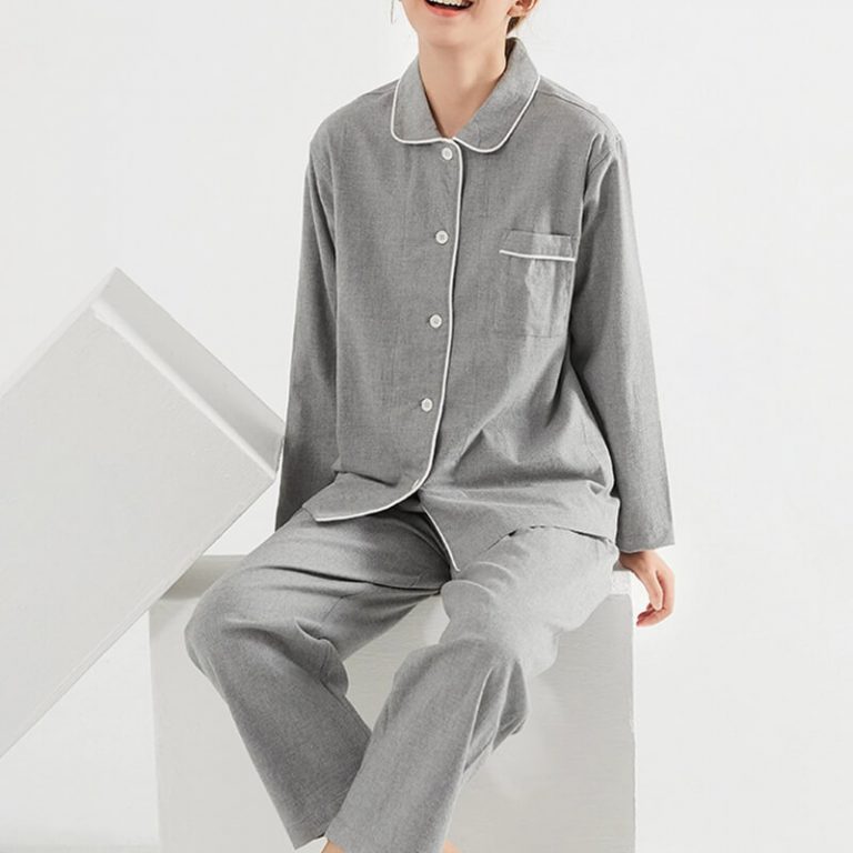 linen long pajamas 1