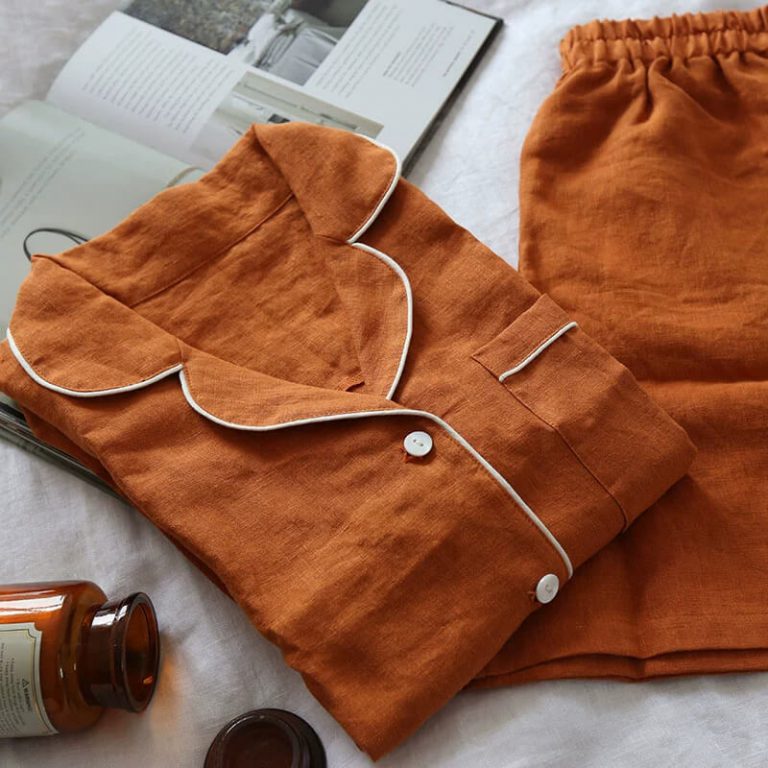 linen long pajamas 5